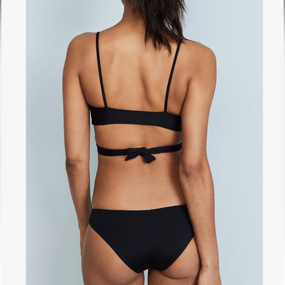 LSpace Black Crossover Bikini Top - Picture 2 of 5
